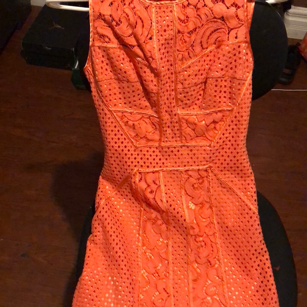 Orange dress